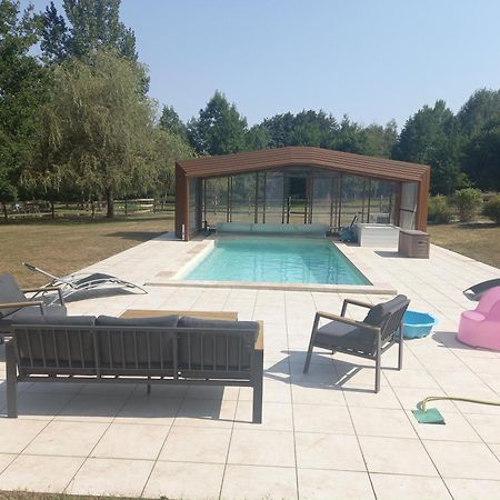 Chalet Au Coeur De La Nature Le Grand-Luce Ngoại thất bức ảnh