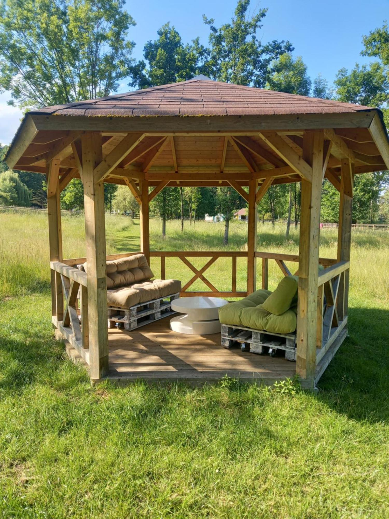 Chalet Au Coeur De La Nature Le Grand-Luce Ngoại thất bức ảnh